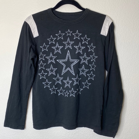 Peek Other - Peek long sleeve kids shirt XXL 15/16 stars black white